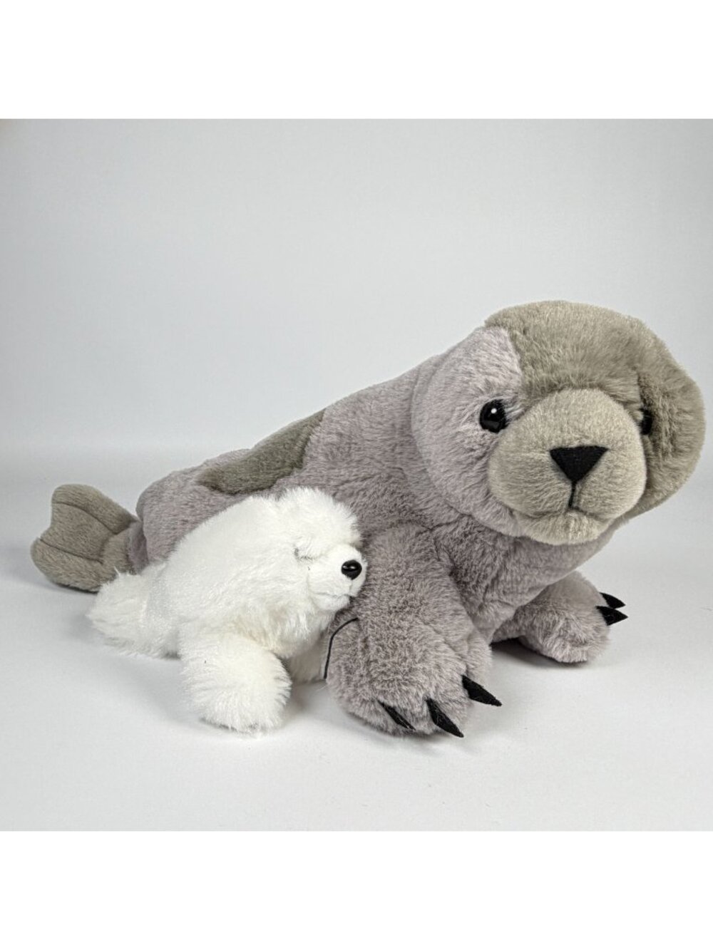 Wild Republic Mama And Baby Seal Plush Stuffed Animals Toy